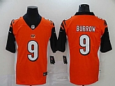 Nike Bengals 9 Joe Burrow Orange 2020 NFL Draft First Round Pick Vapor Untouchable Limited Jersey,baseball caps,new era cap wholesale,wholesale hats